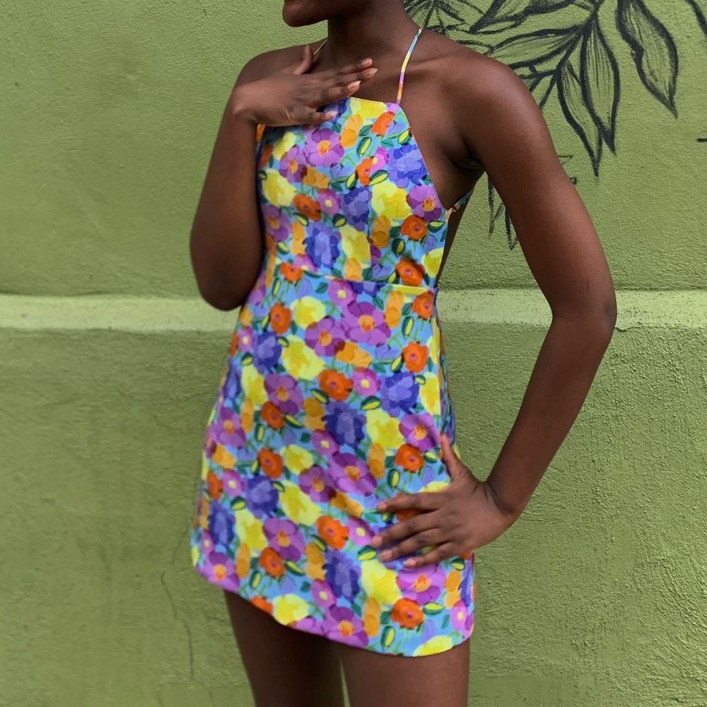 Zara Floral Print Dress/Romper
